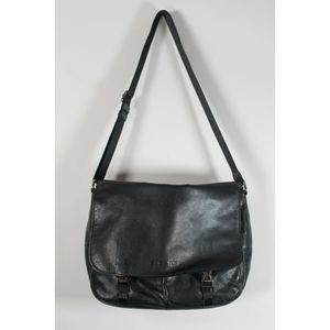 Bugatchi Large Black Messenger Laptop Bag $495